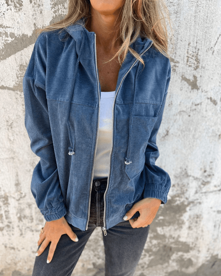 Ivy | Veste en velours côtelé décontractée