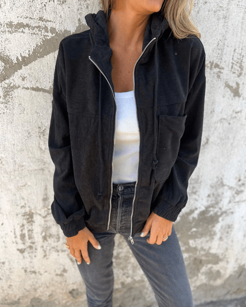 Ivy | Veste en velours côtelé décontractée