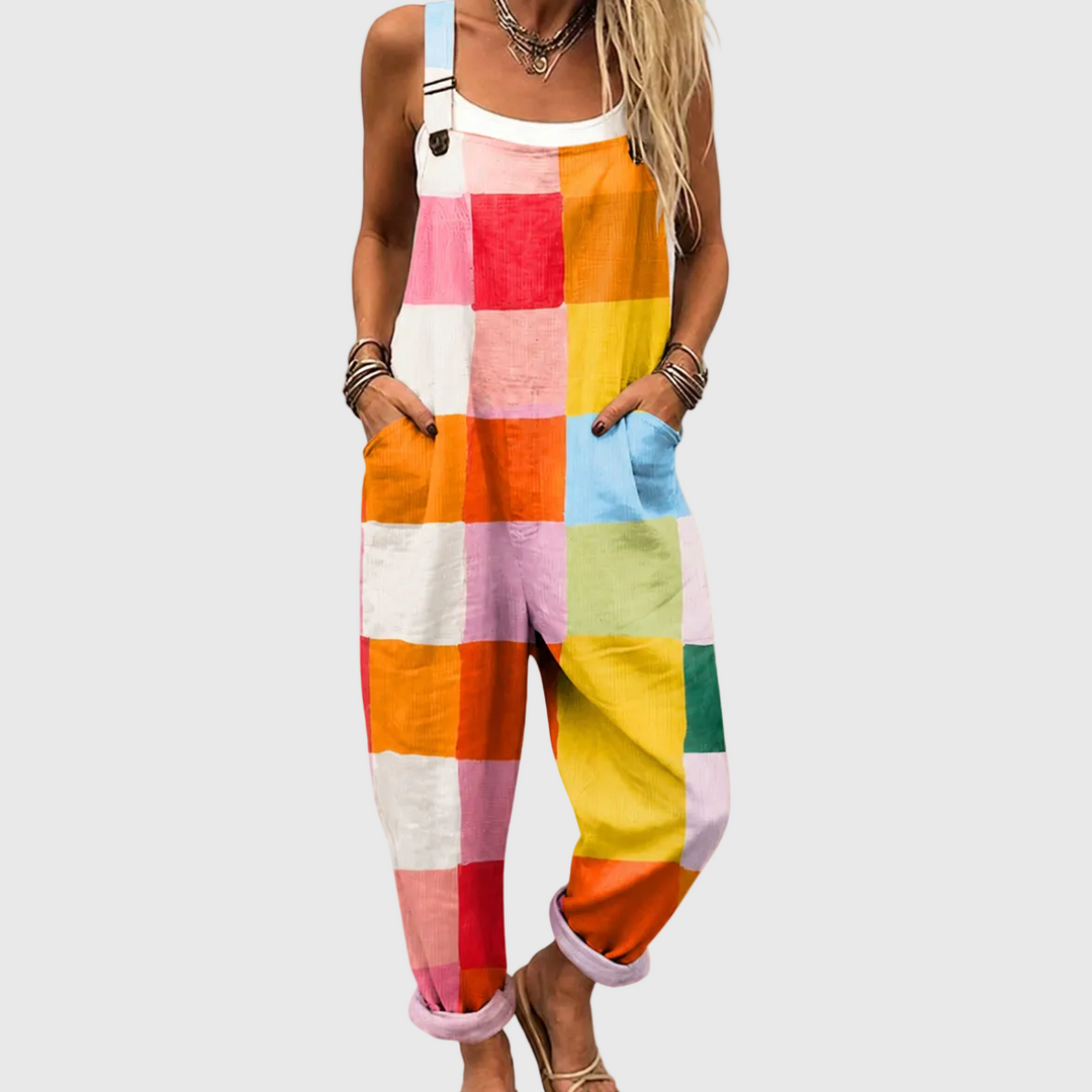 Combinaison à blocs de couleurs – Colour Block Jumpsuit