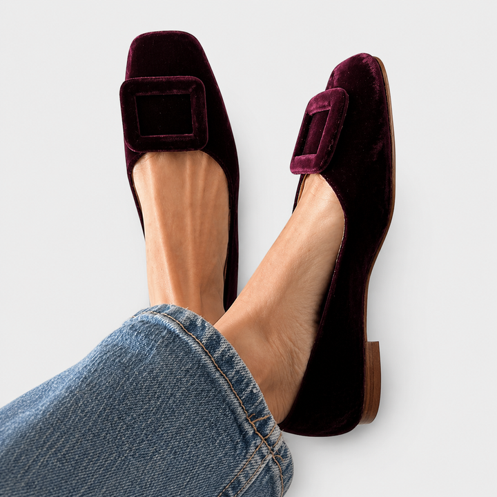 Noémie | Mocassins en Cuir Suédois Design