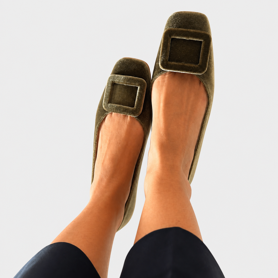 Noémie | Mocassins en Cuir Suédois Design
