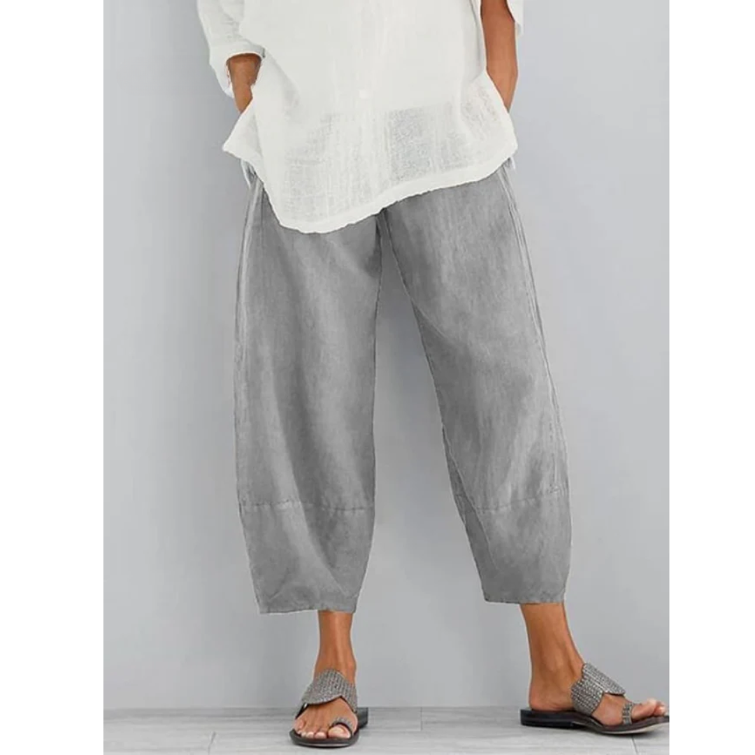 Elena | Pantalon en lin élégant et confortable
