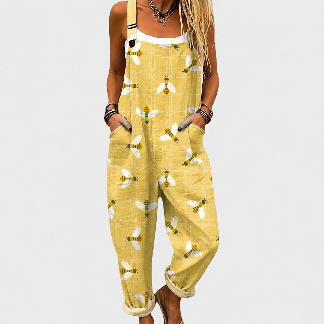 Salopette à motifs – modèle YJ