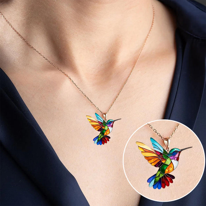 Éloïse | Magnifique Collier Colibri