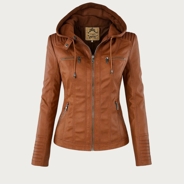 Monica | Veste esprit motard à la coupe élégante