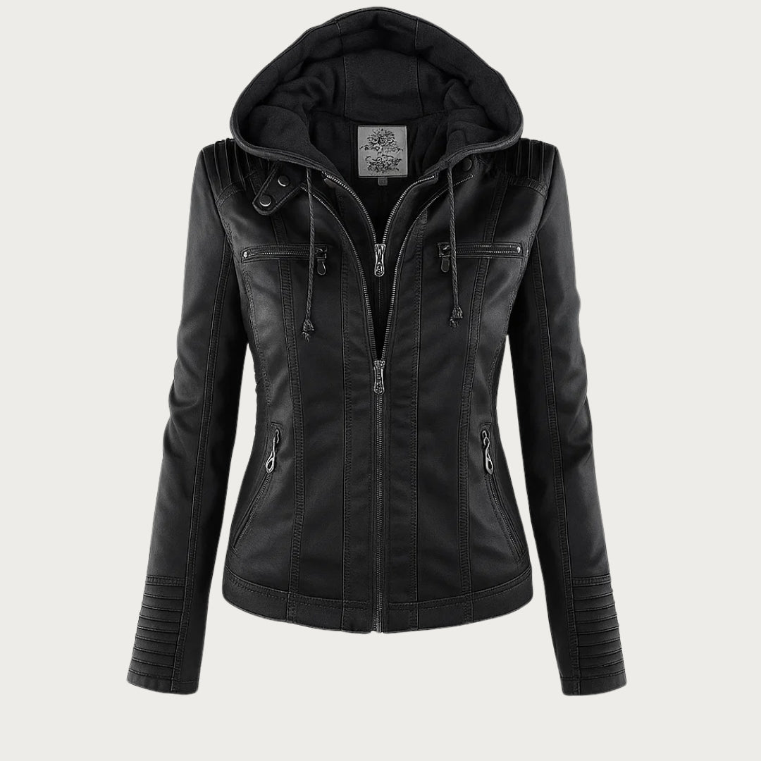 Monica | Veste esprit motard à la coupe élégante
