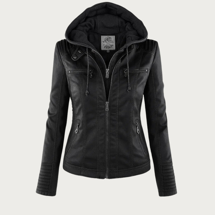 Monica | Veste esprit motard à la coupe élégante