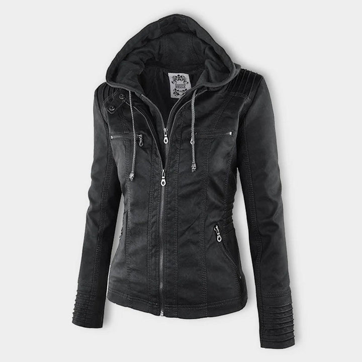 Monica | Veste esprit motard à la coupe élégante