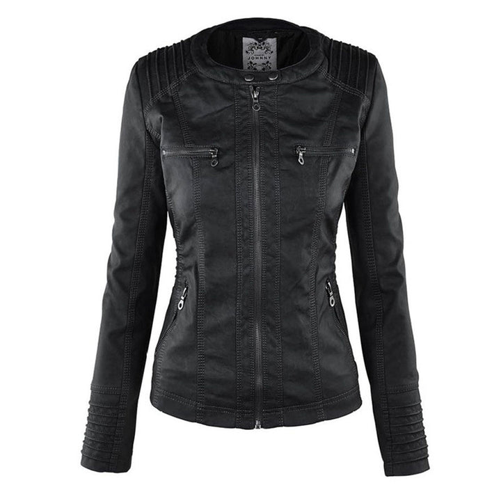 Monica | Veste esprit motard à la coupe élégante