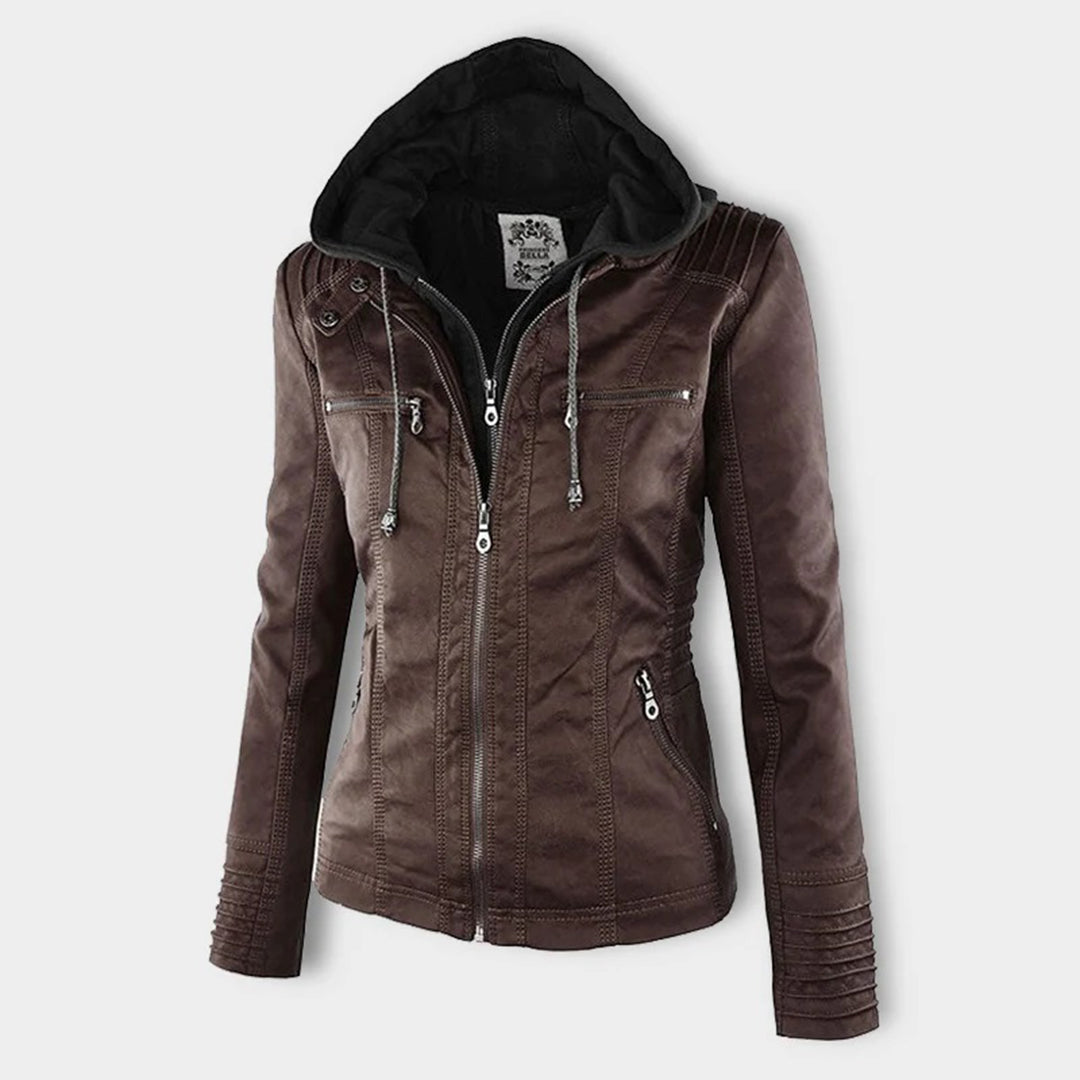 Monica | Veste esprit motard à la coupe élégante