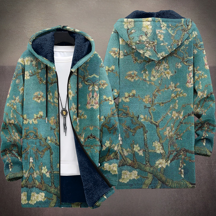 Anne | Cardigan à capuche aux motifs artistiques