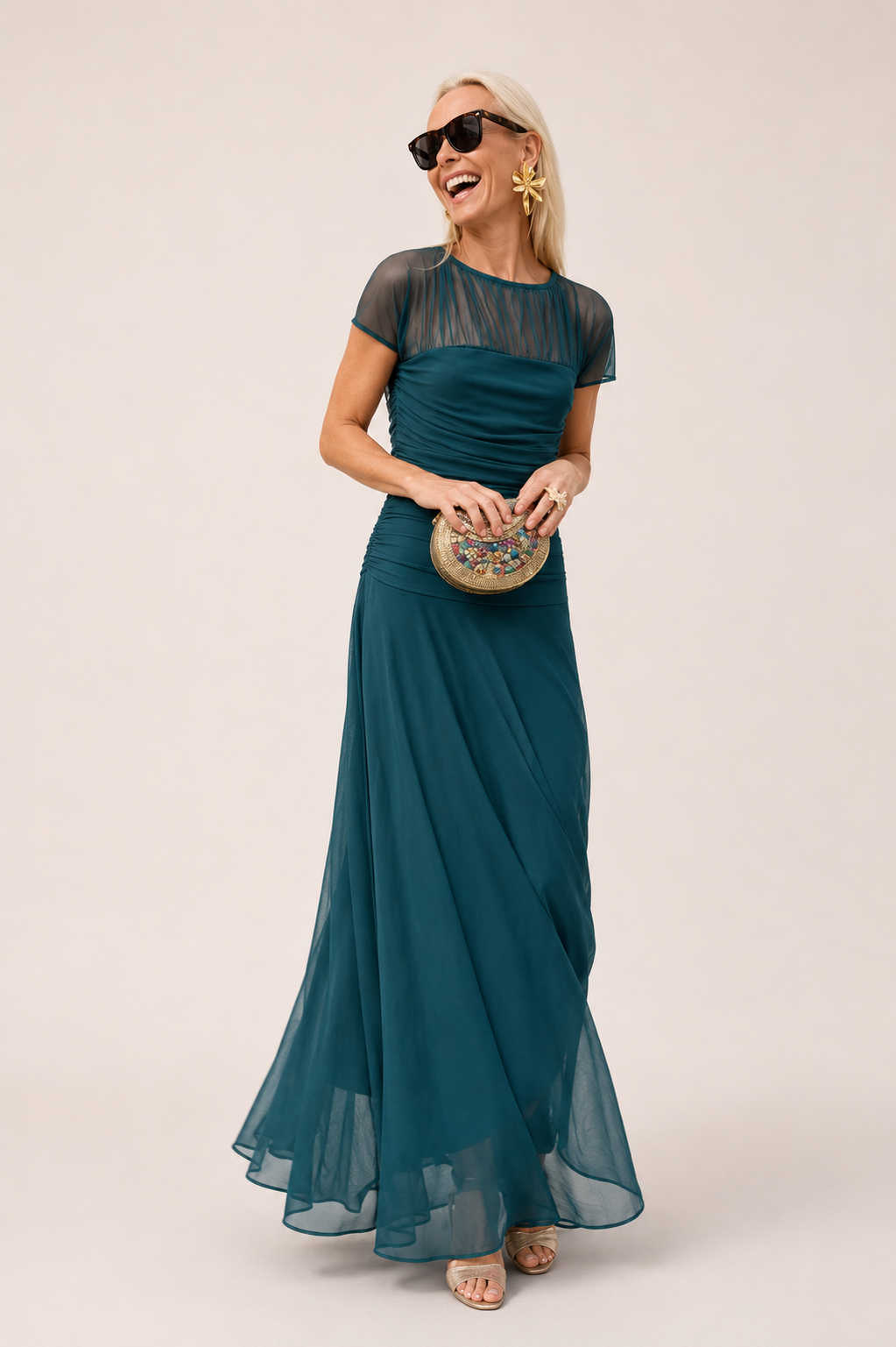 Robe légère en mousseline