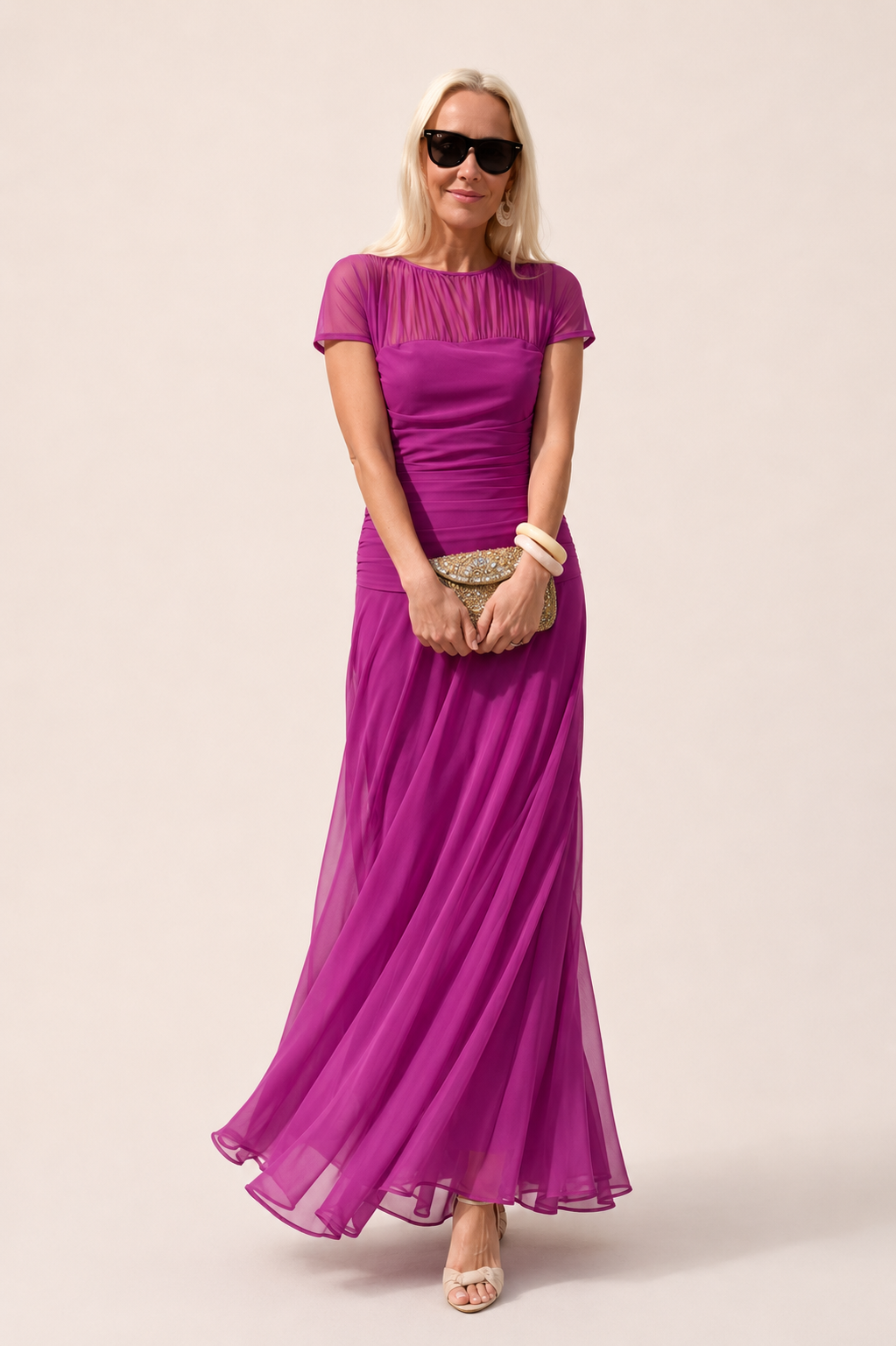 Robe légère en mousseline