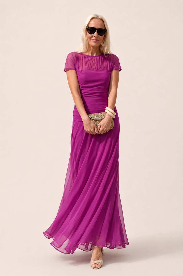 Robe légère en mousseline