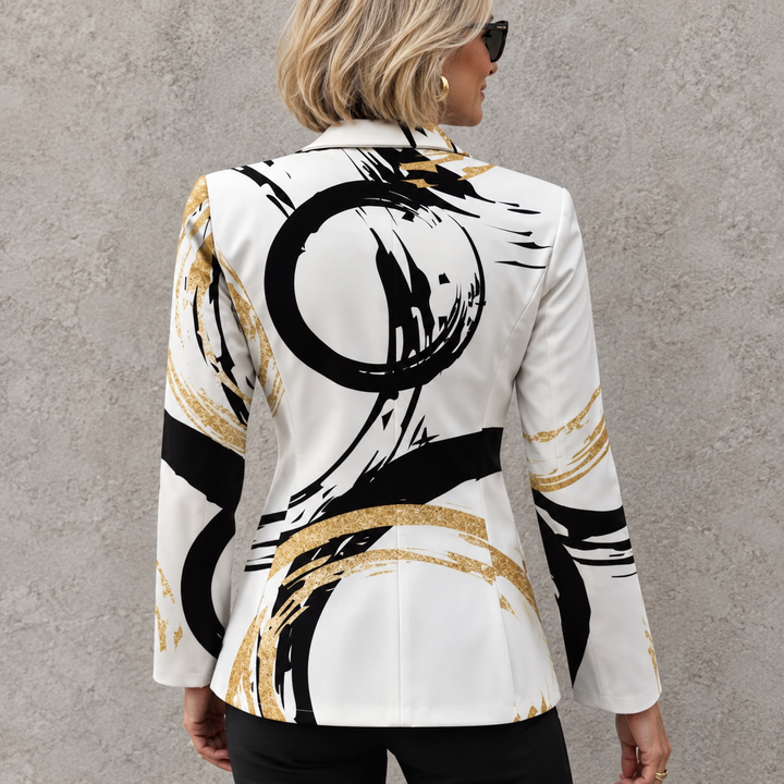 Noemine | Blazer à imprimé abstrait