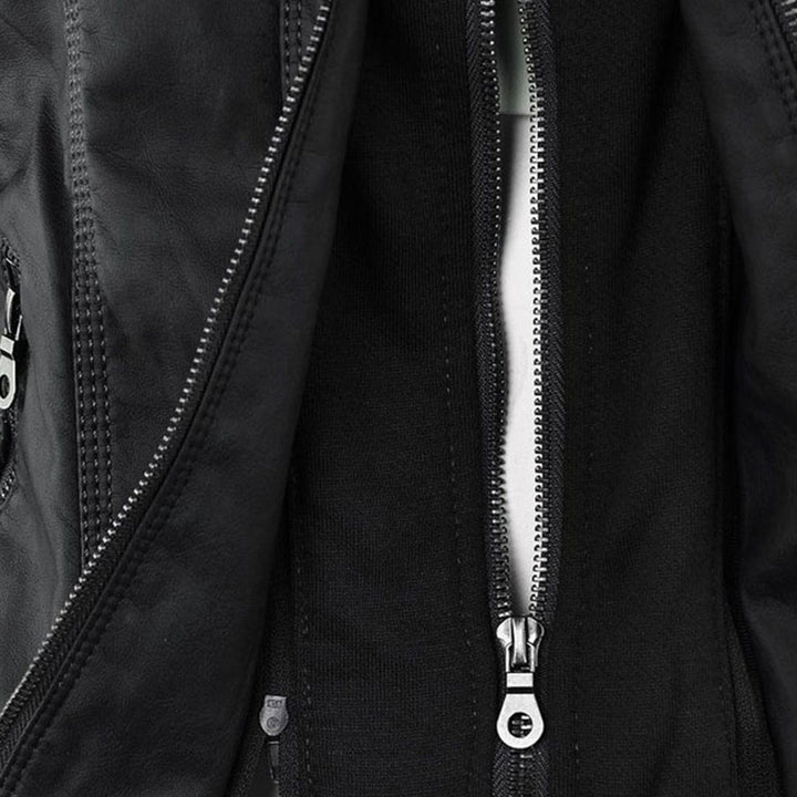 Monica | Veste esprit motard à la coupe élégante