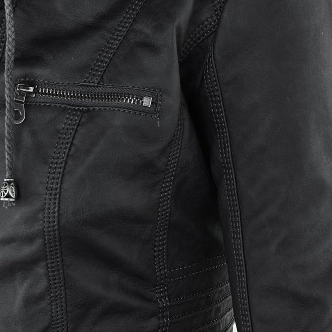 Monica | Veste esprit motard à la coupe élégante