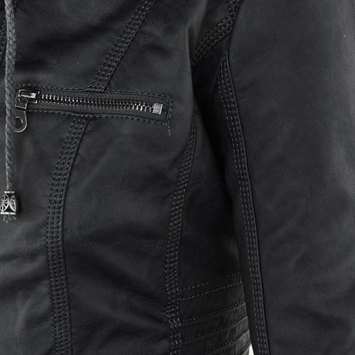 Monica | Veste esprit motard à la coupe élégante