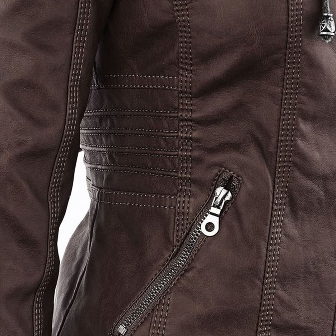 Monica | Veste esprit motard à la coupe élégante