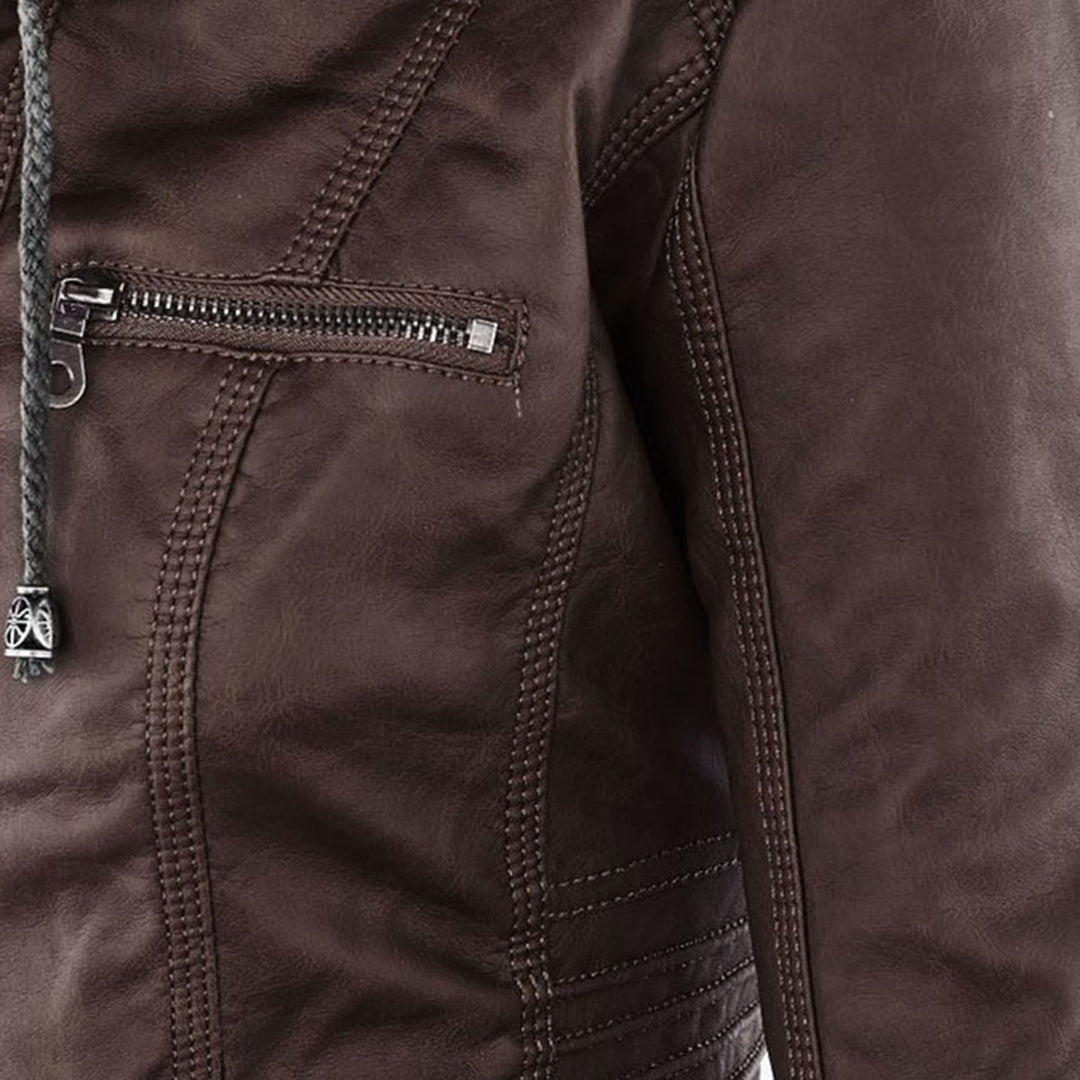 Monica | Veste esprit motard à la coupe élégante