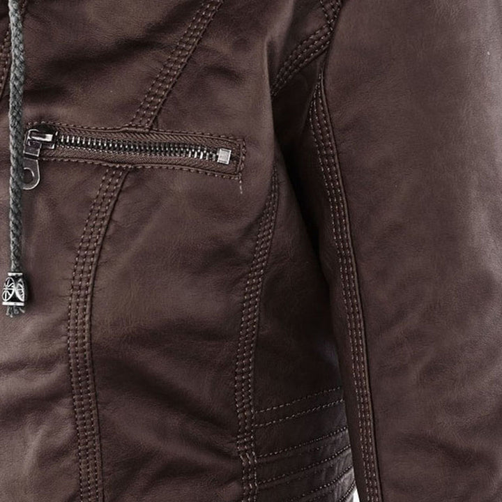 Monica | Veste esprit motard à la coupe élégante