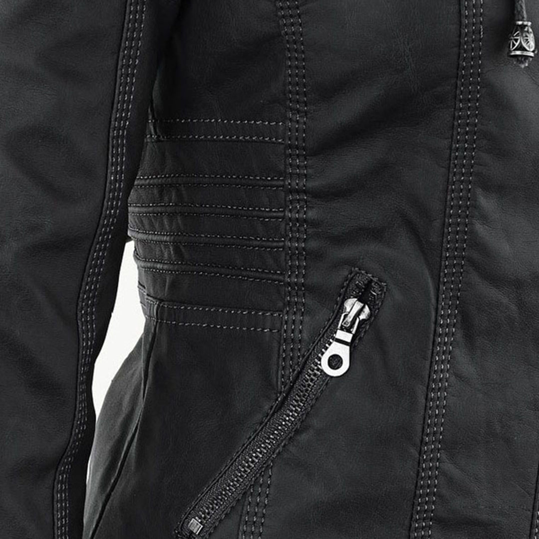 Monica | Veste esprit motard à la coupe élégante