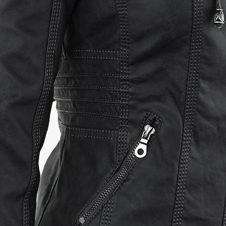 Monica | Veste esprit motard à la coupe élégante