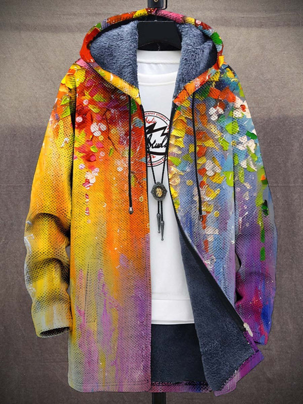 Henriette | Cardigan à capuche multicolore