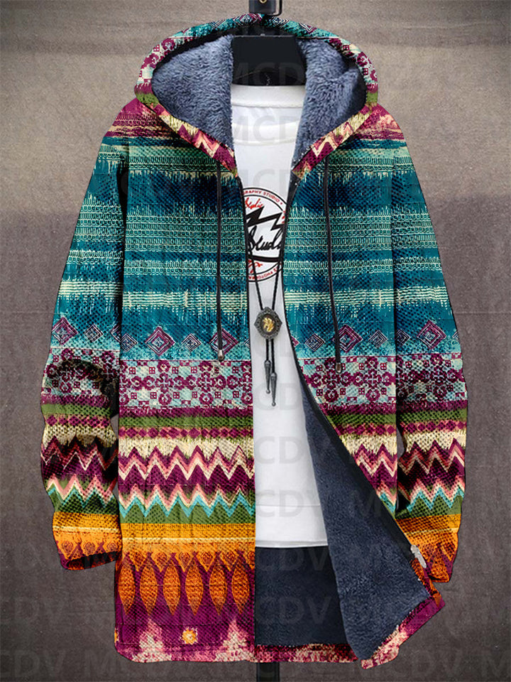 Rose | Cardigan à motif artistique