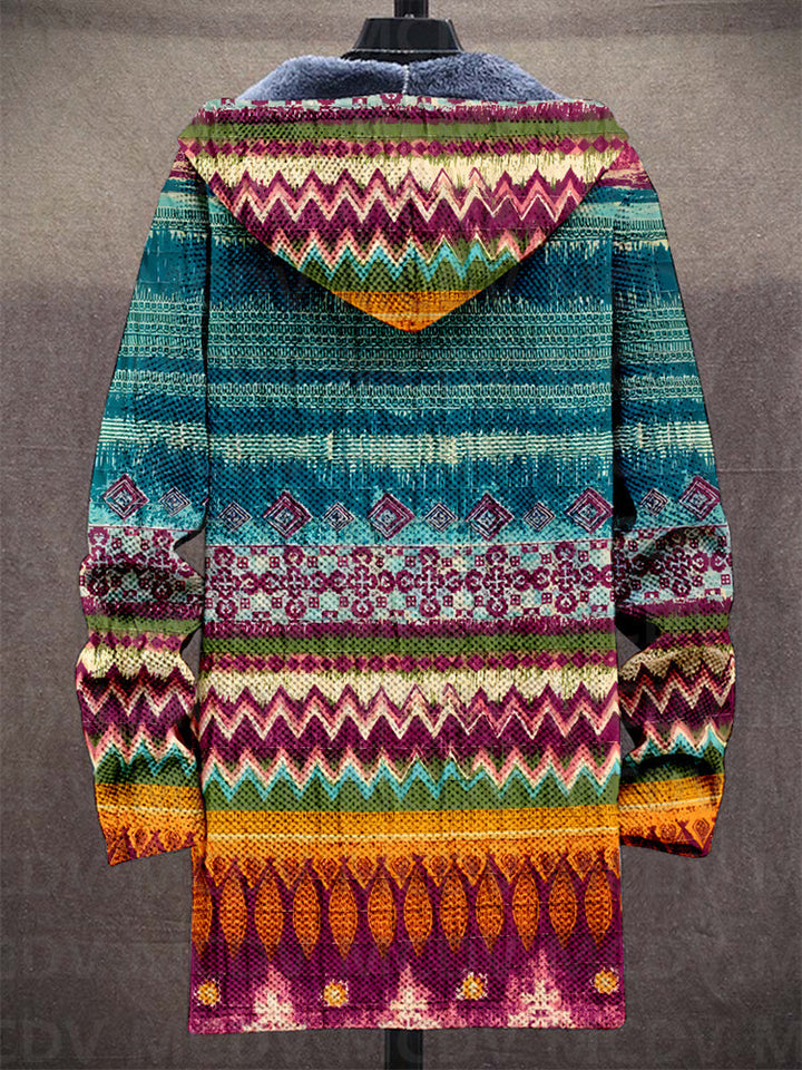 Rose | Cardigan à motif artistique