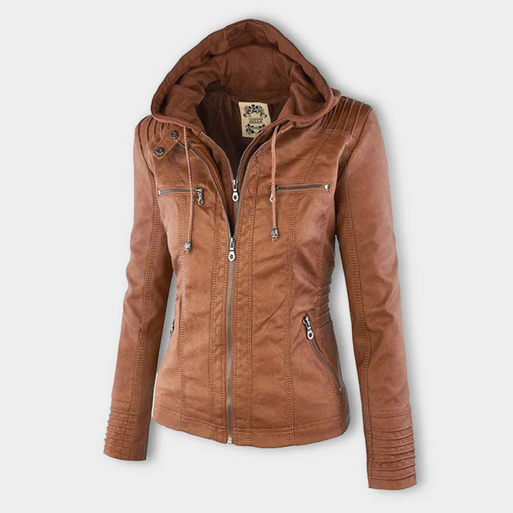 Monica | Veste esprit motard à la coupe élégante