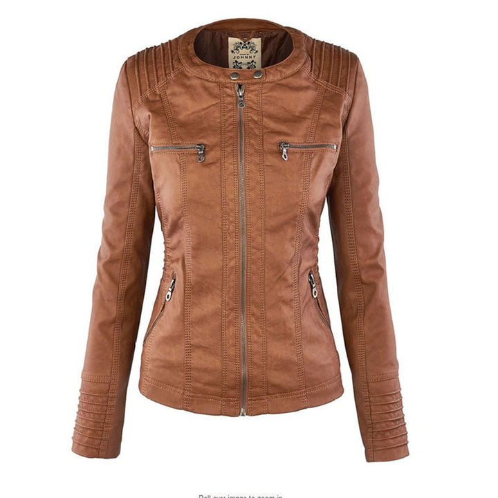 Monica | Veste esprit motard à la coupe élégante