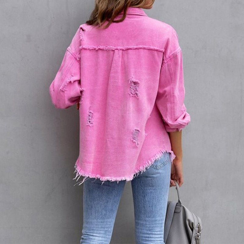 Olivia | Veste en jean décontractée