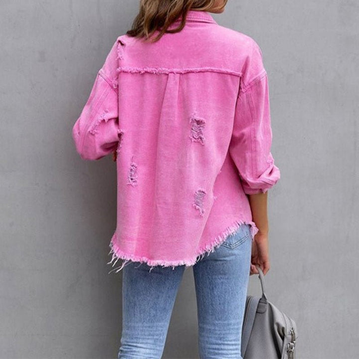 Olivia | Veste en jean décontractée
