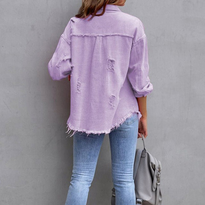 Olivia | Veste en jean décontractée