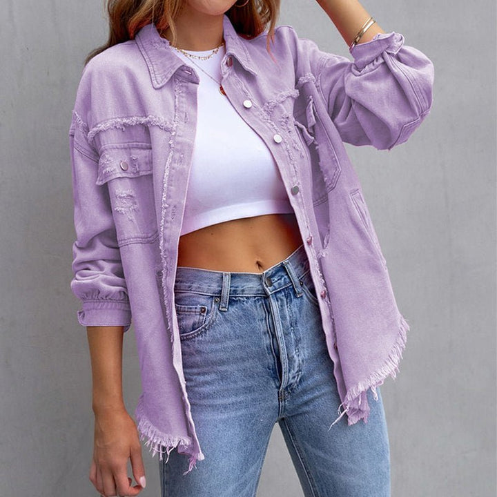 Olivia | Veste en jean décontractée