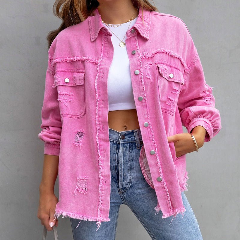Olivia | Veste en jean décontractée
