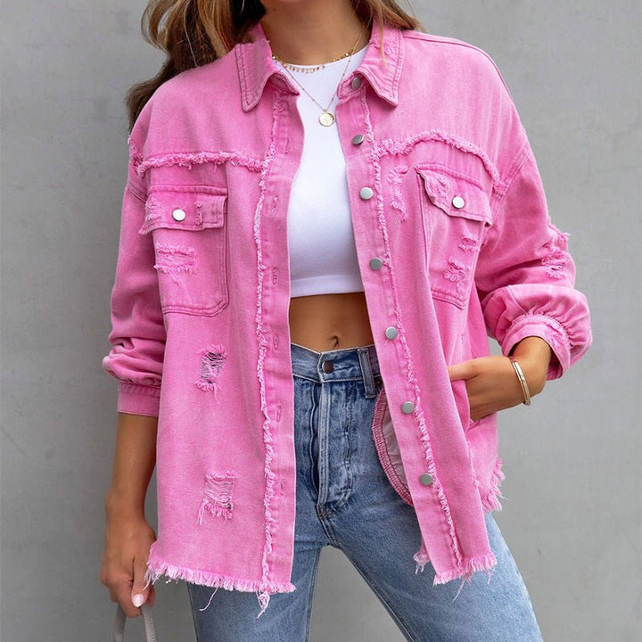 Olivia | Veste en jean décontractée