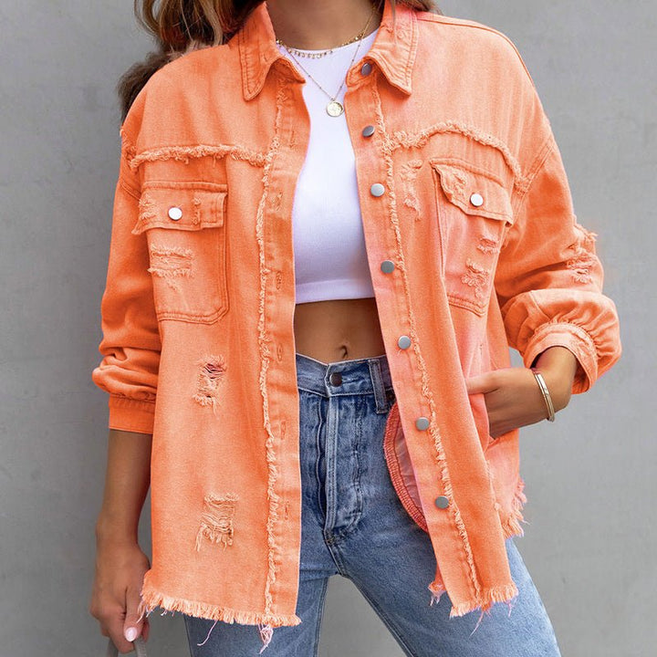 Olivia | Veste en jean décontractée