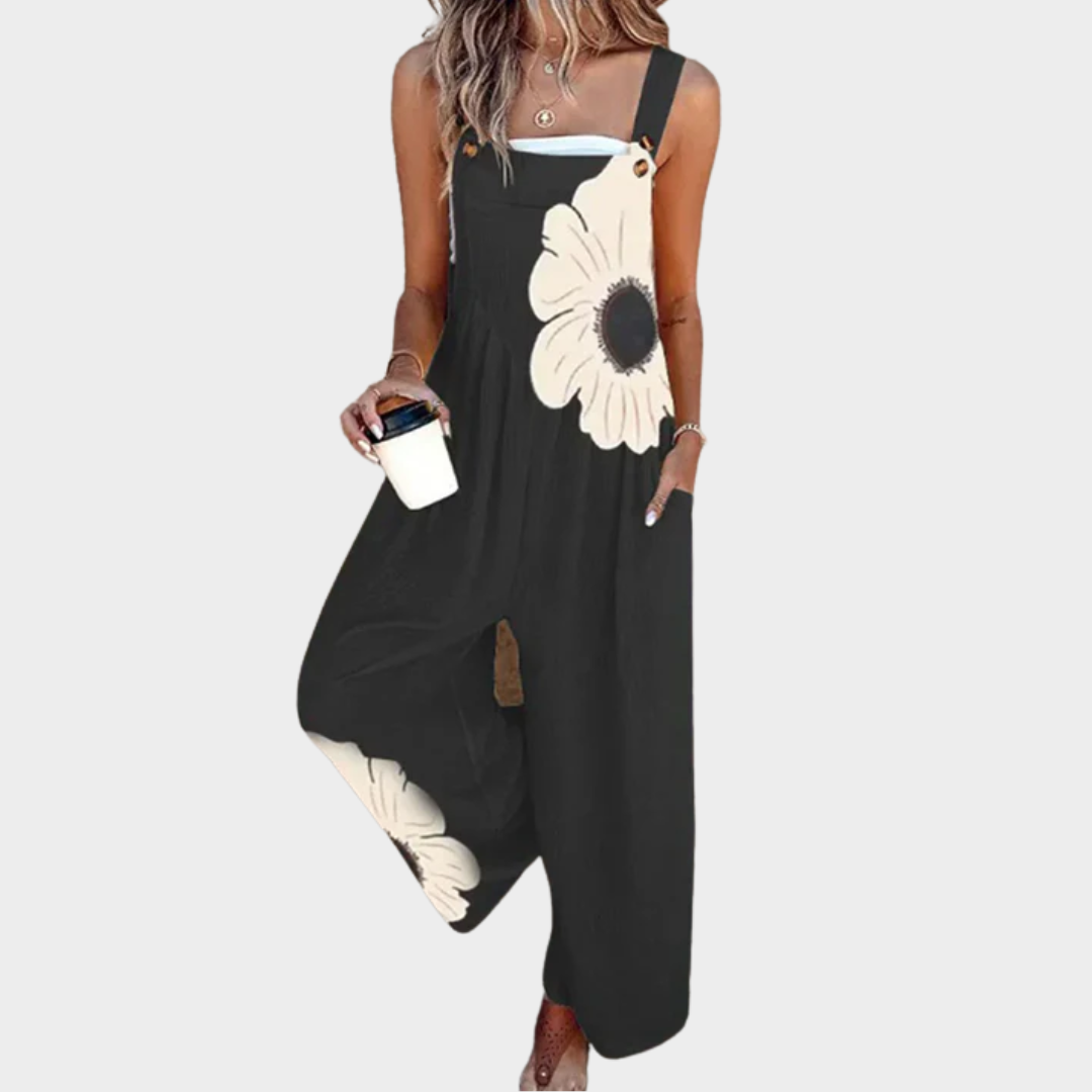 Salopette à motifs noir – modèle HL
