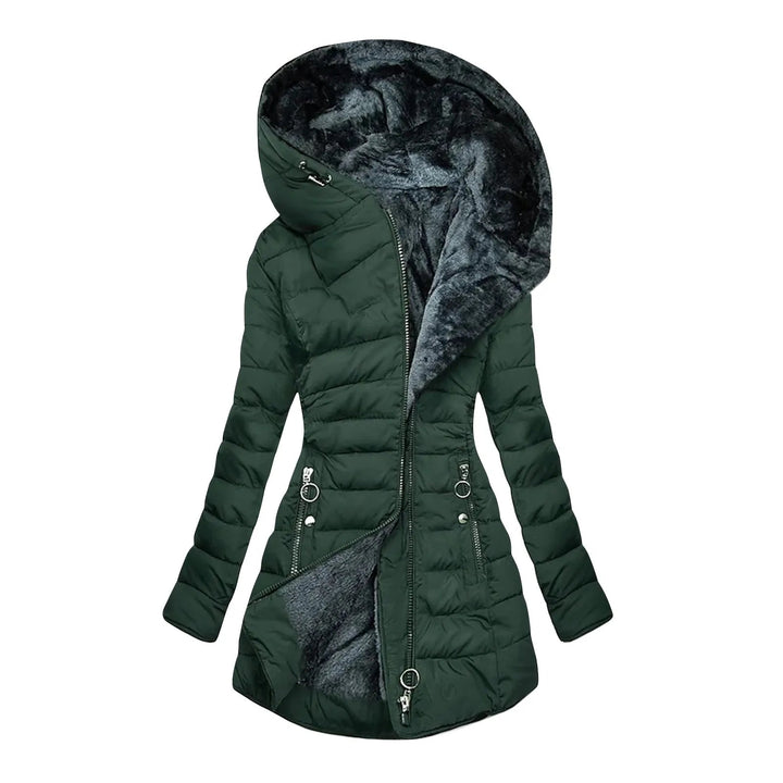 Lily | Veste d’hiver matelassée à capuche