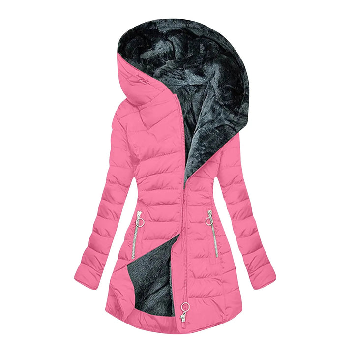 Lily | Veste d’hiver matelassée à capuche