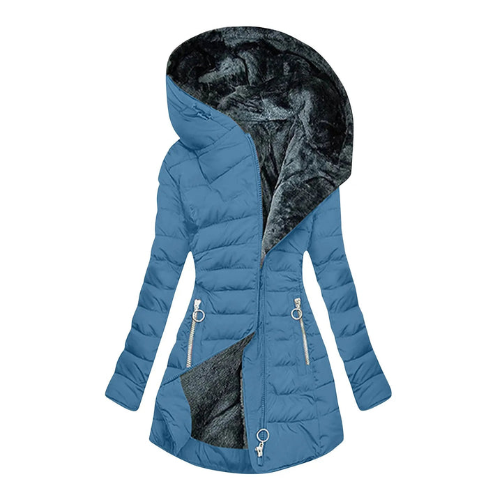 Lily | Veste d’hiver matelassée à capuche