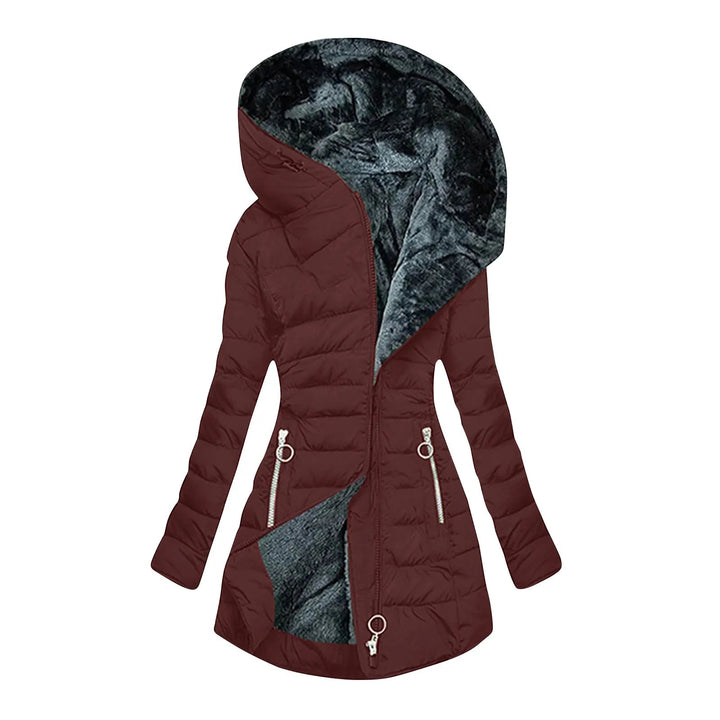 Lily | Veste d’hiver matelassée à capuche