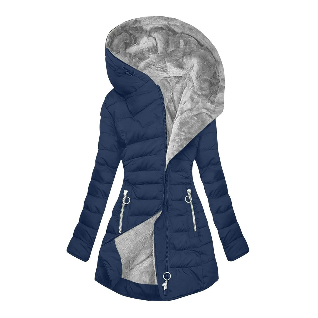 Lily | Veste d’hiver matelassée à capuche