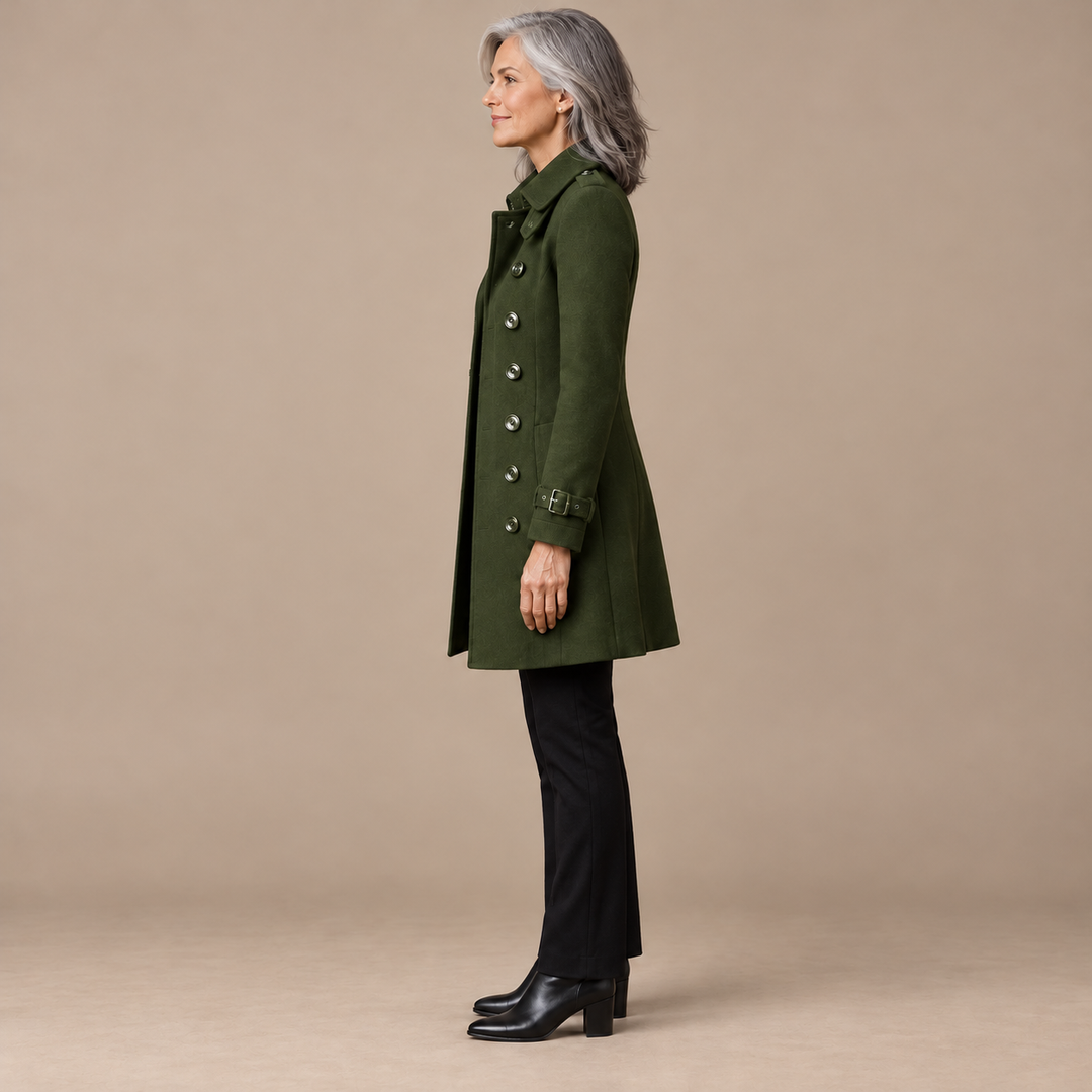 Danielle | Trench long à double boutonnage