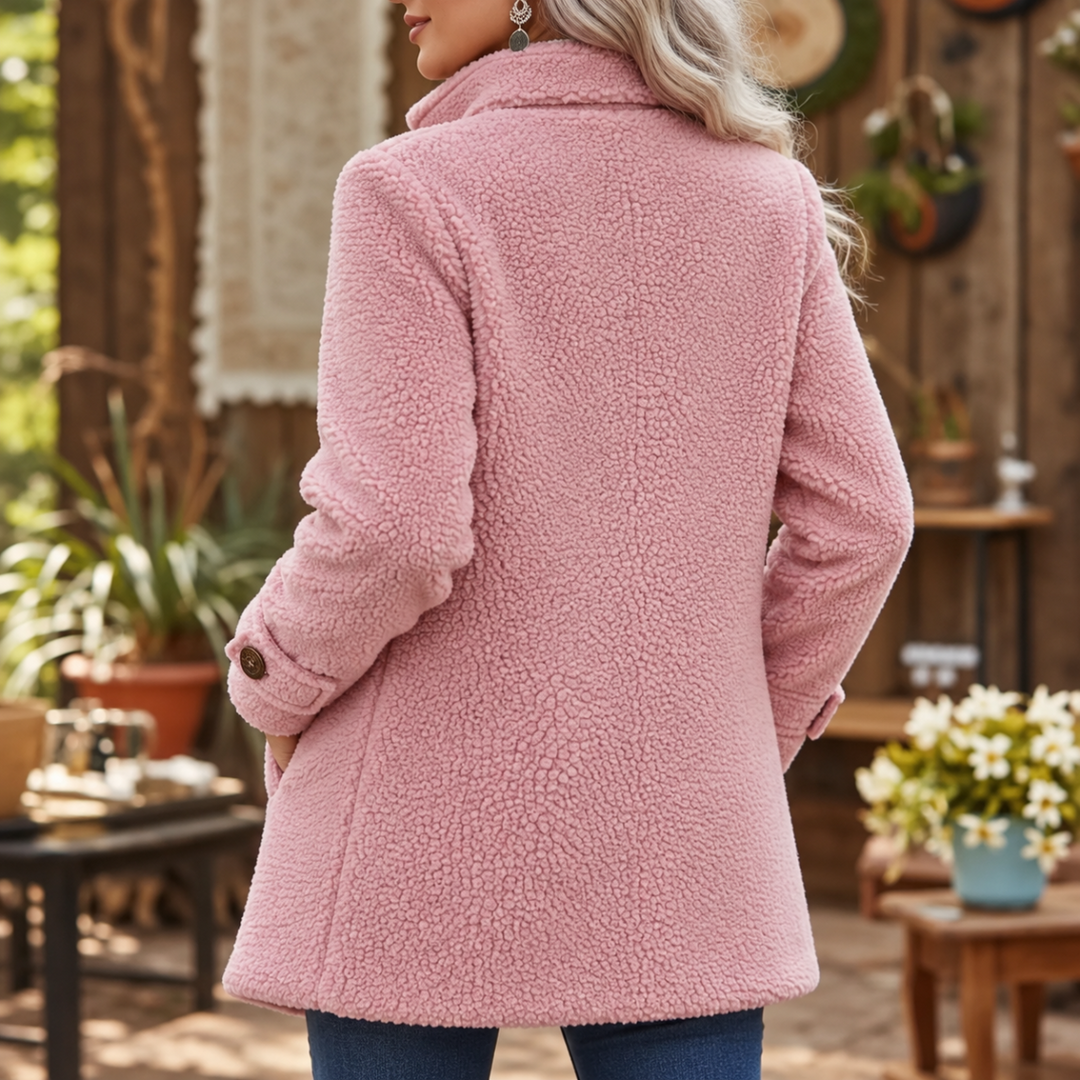 Veste polaire à col montant zippé