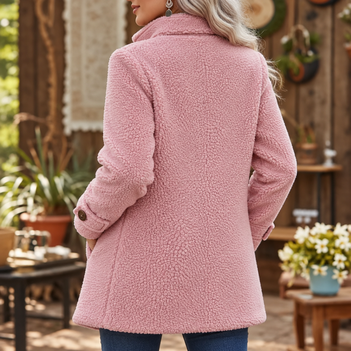 Veste polaire à col montant zippé