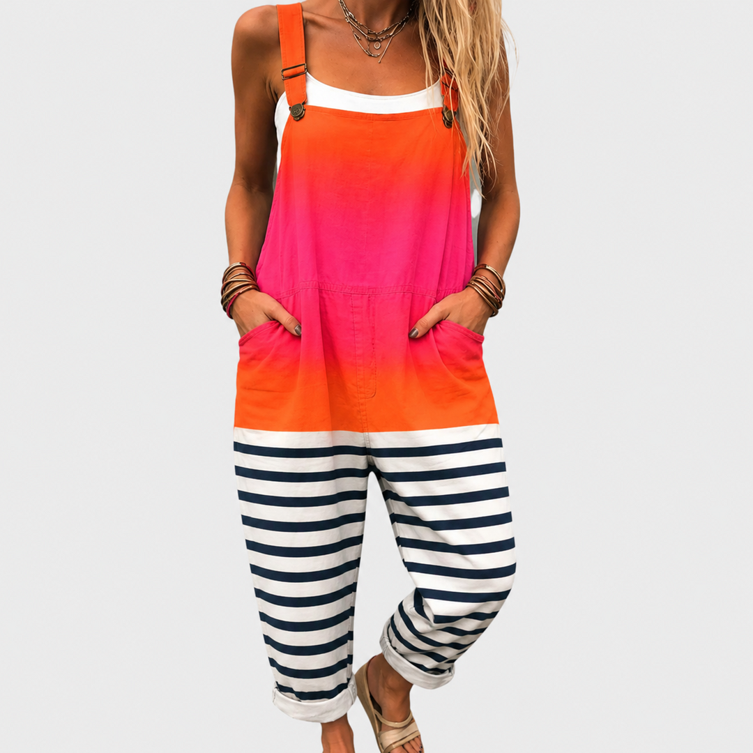 Salopette à motifs – modèle S4