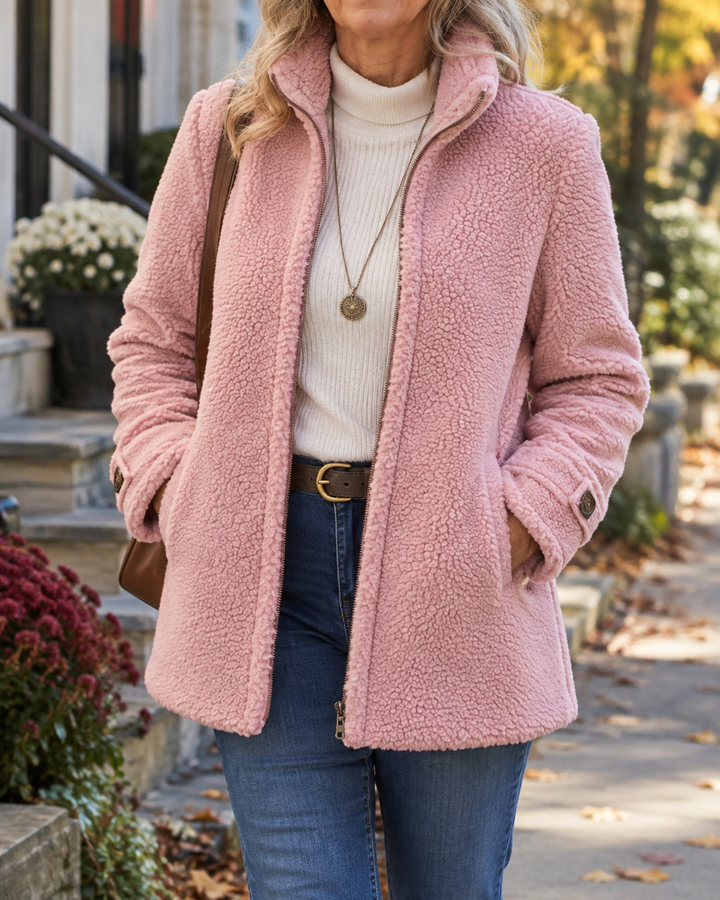 Rebecca | Veste à col montant